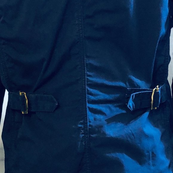 Burberry Brit | Fitted Navy Blue Jacket (size Medium) - Picture 3 of 12